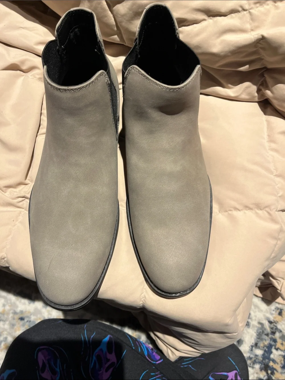 Madden Taupe Chelsea Ankle Boots men’s size 11 1/2 New without Box